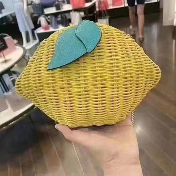 Kate spade lemon crossbody bag NWT - Picture 6 of 8